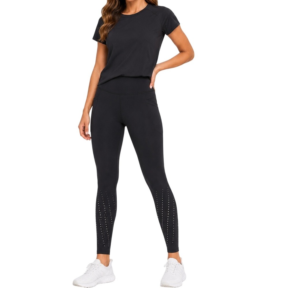 *NWT* Under Armour Launch Elite Ankle Tights Women XS Black Athleisure High Rise